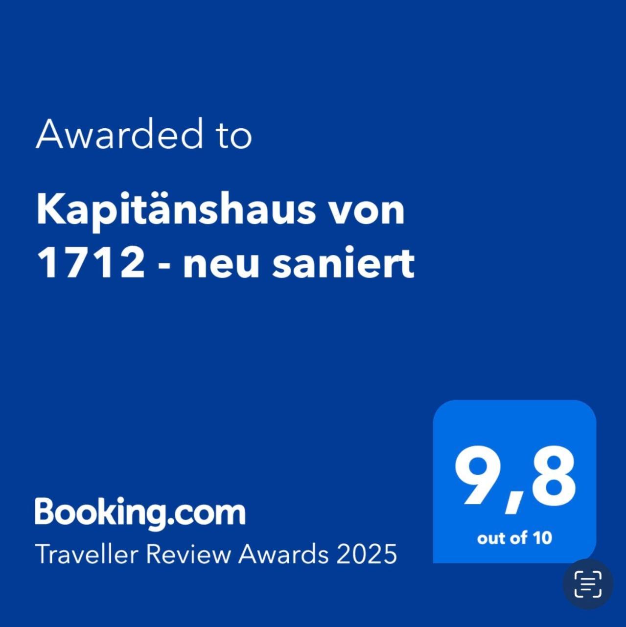 尼布卢姆Kapitaenshaus Von 1712 - Neu Saniert公寓 外观 照片